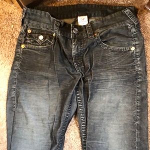black true religion pants size 30 lightly worn
